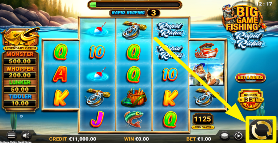 Big Game Fishing Rapid Riches Spin