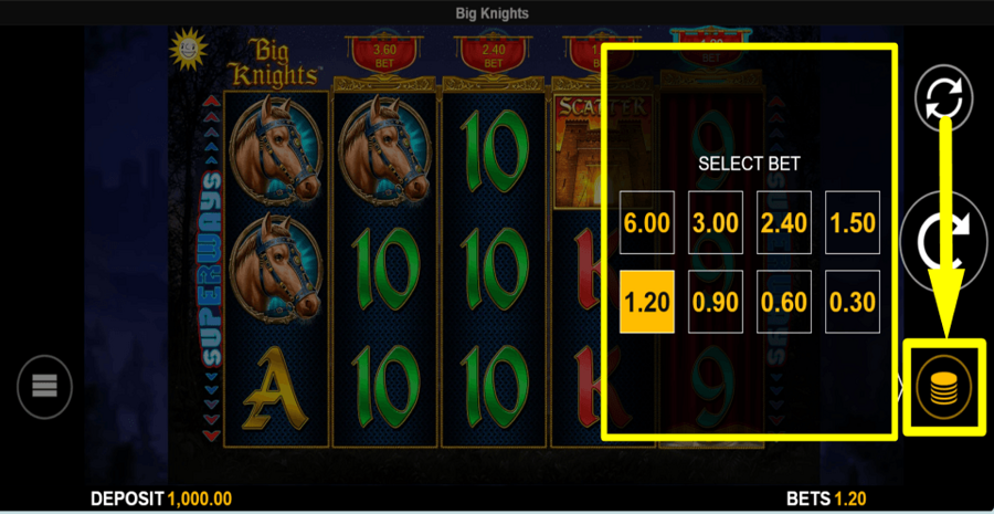Big Knights Bet Value