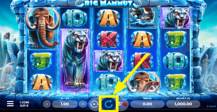 Big Mammut Spin Button