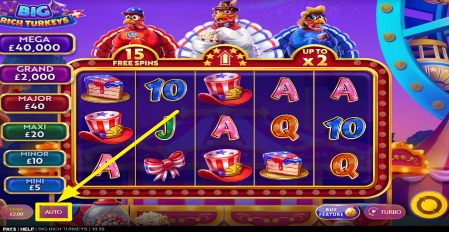 Big Rich Turkeys Autoplay