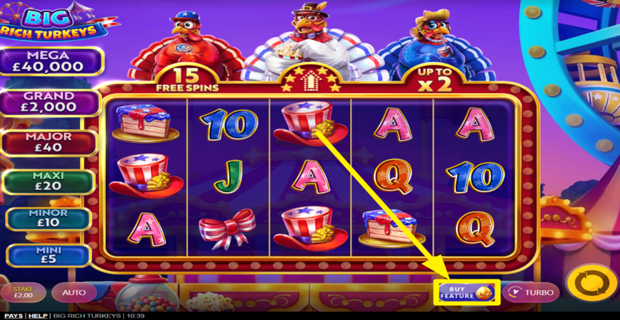 Big Rich Turkeys Buy Bonus