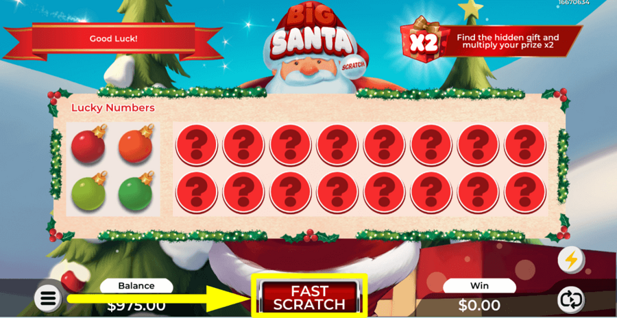 Big Santa Scratch Fast Scratch button3