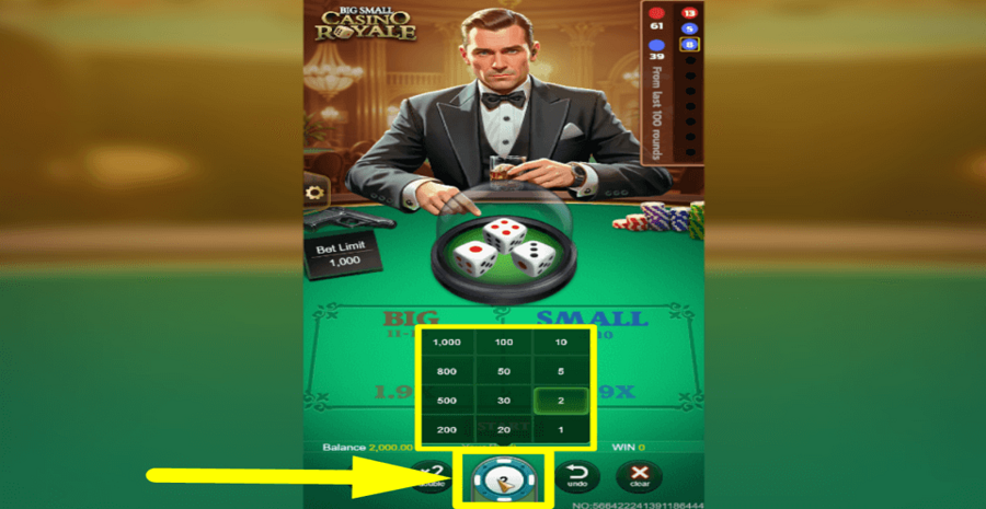 Big Small Casino Royale Bet Value