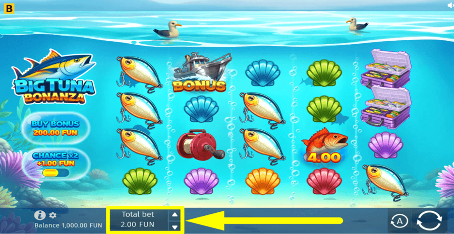 Big Tuna Bonanza Bet Value