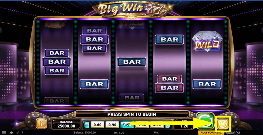 Big Win 777 Autoplay Feature