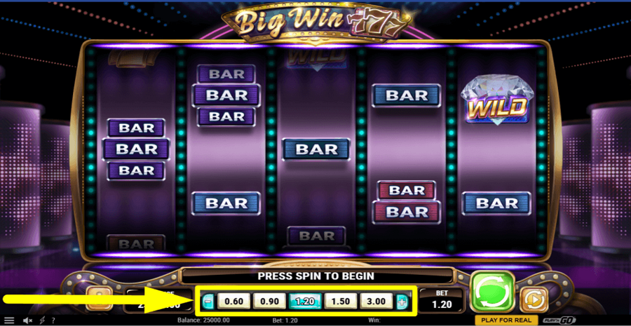 Big Win 777 Bet Value