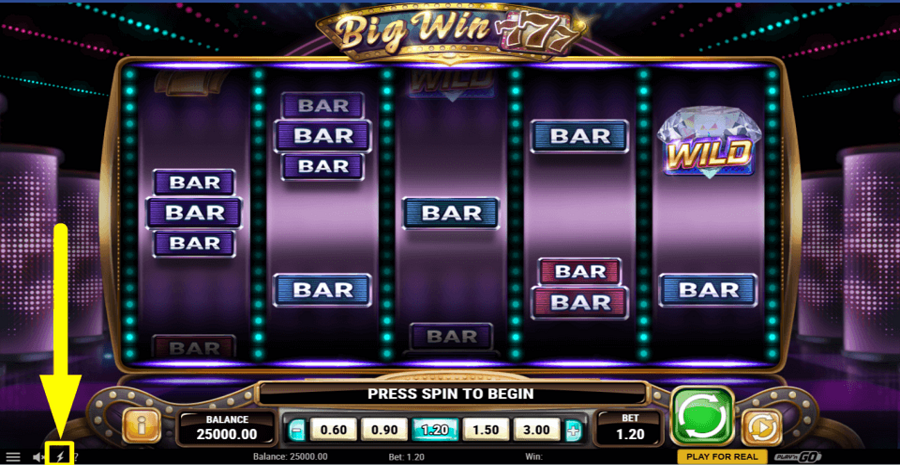 Big Win 777 Fast Play Feature
