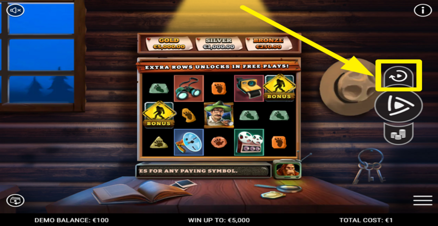 Bigfoot Bucks Autoplay