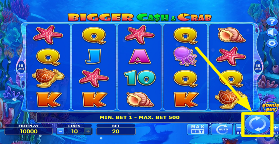 Bigger Cash And Crab Spin