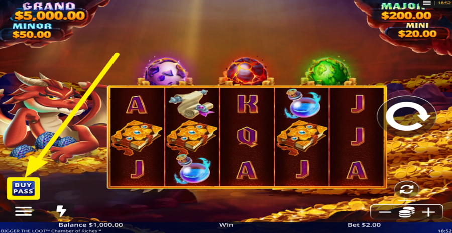 Bigger The Loot Chamber Of Riches Buy Pass