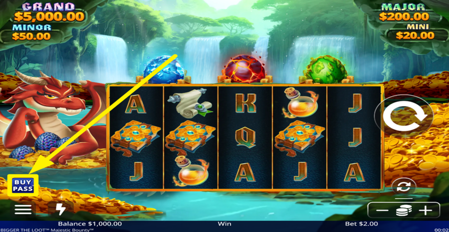 Bigger The Loot Majestic Bounty Buy bonus1