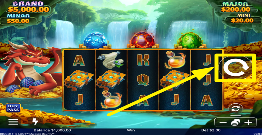 Bigger The Loot Majestic Bounty spin1