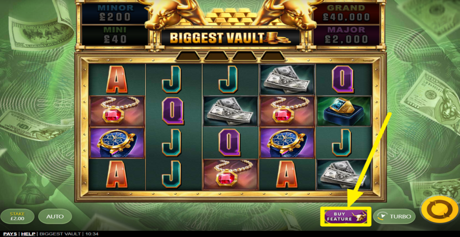 Biggest Vault Buy Bonus