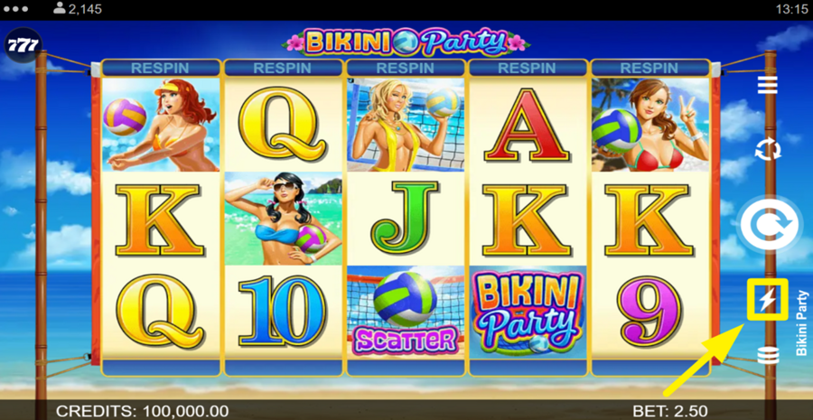 Bikini Party Turbo Spin