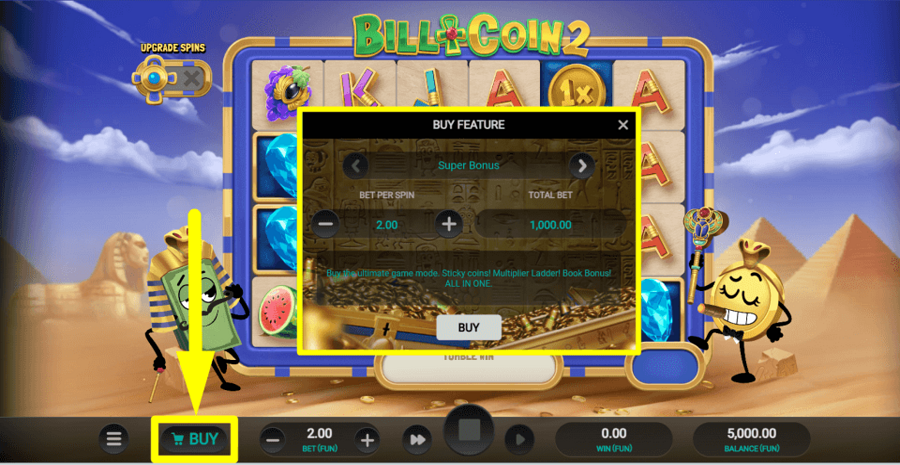 Bill And Coin 2 Dream Drop Buy Feature