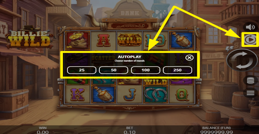 Billie Wild Autoplay