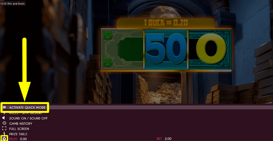 Bills And Bucks Turbo Feature