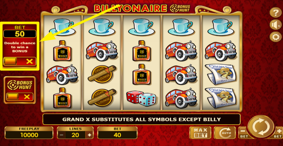 Billyonaire Bonus Hunt Bet Boost