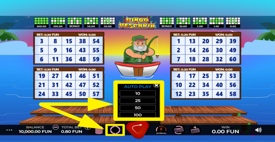 Bingo Pescaria Autoplay