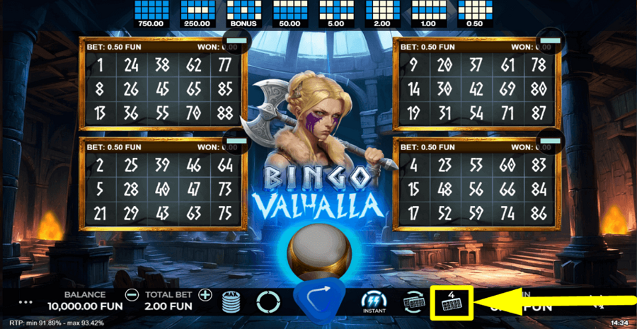 Bingo Valhalla Boards