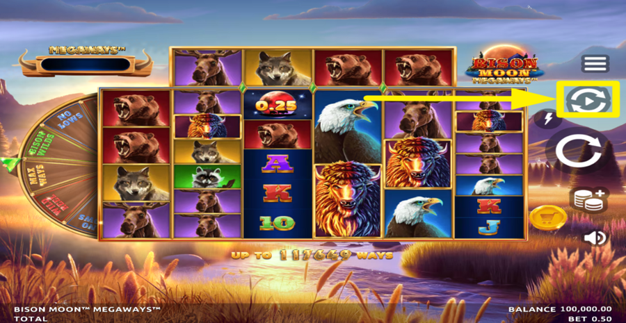 Bison Moon Megaways Autoplay