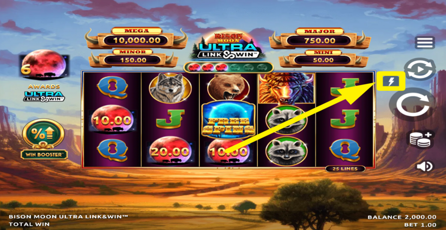 Bison Moon Ultra Link And Win Turbo