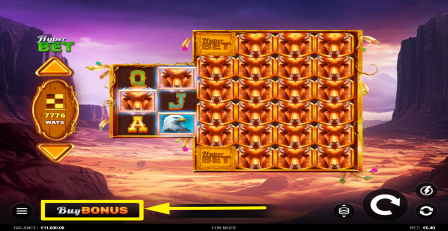 Bisonado Prizematch Buy Bonus