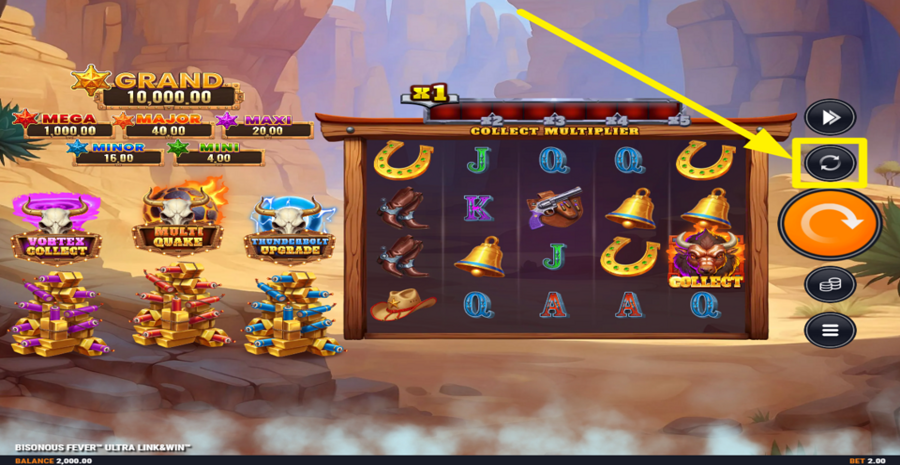 Bisonous Fever Ultra Link And Win Autoplay