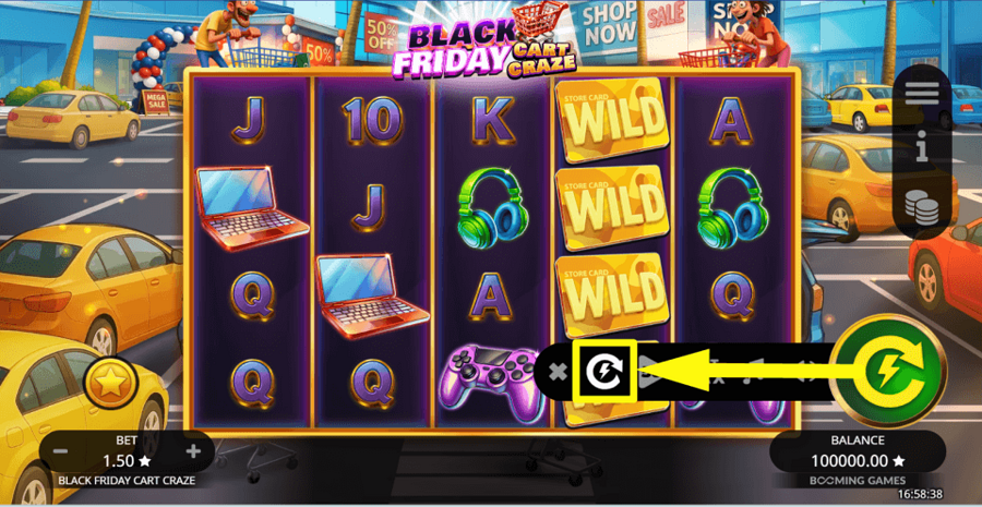 Black Friday Cart Craze Turbo Feature