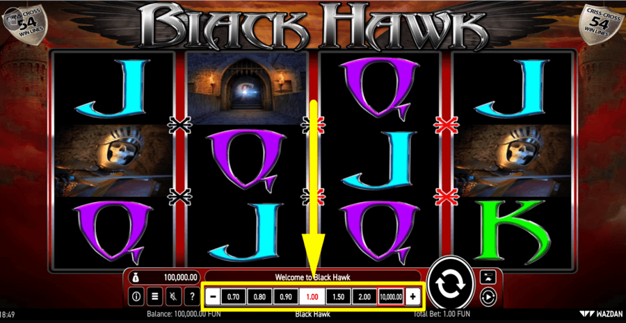 Black Hawk Bet Value