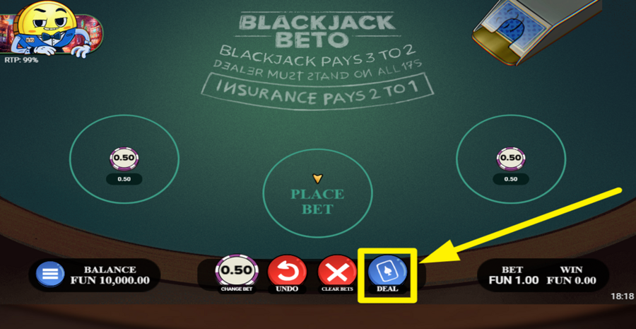 Blackjack Beto Deal