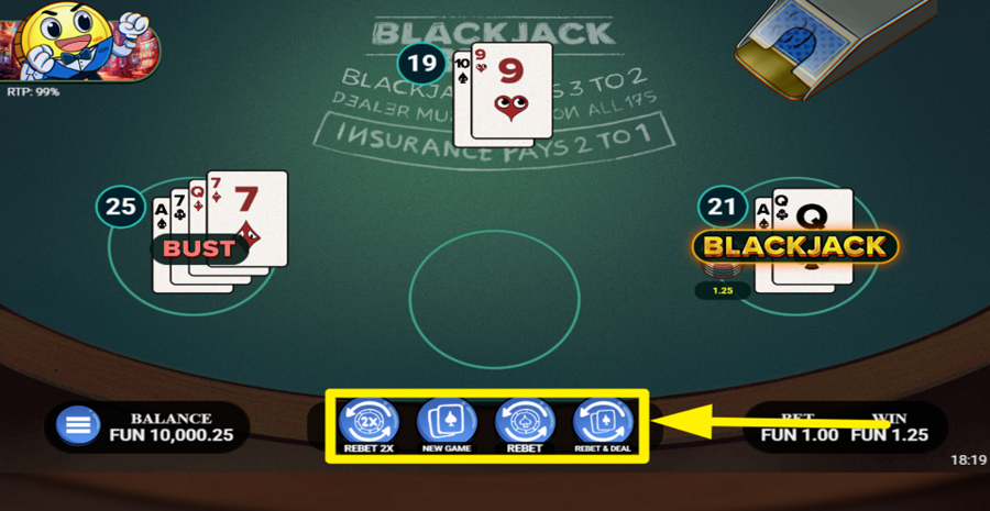 Blackjack Beto Rebet