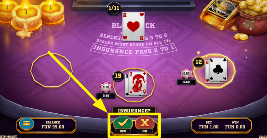 Blackjack Joker Insurance