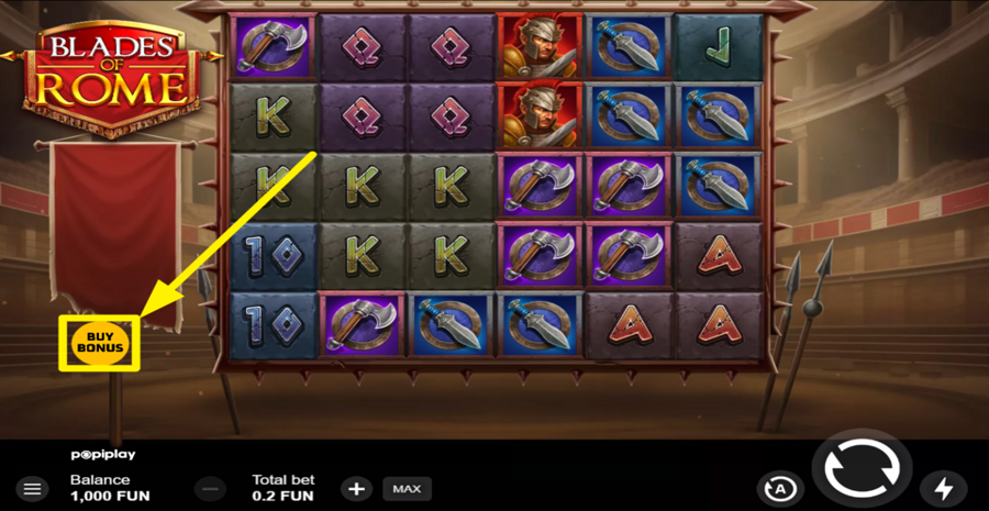 Blades Of Rome Buy Bonus
