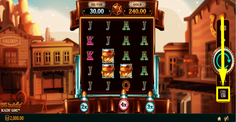 Blazin Guns Bet Value