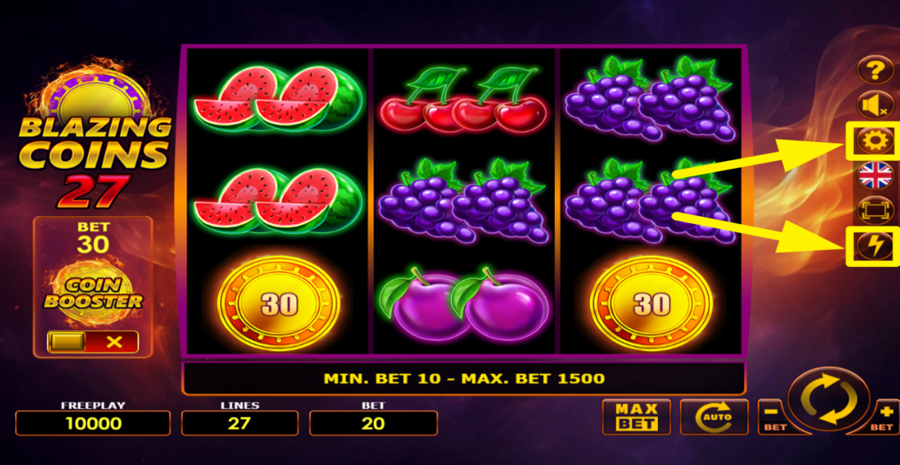 Blazing Coins 27 Turbo