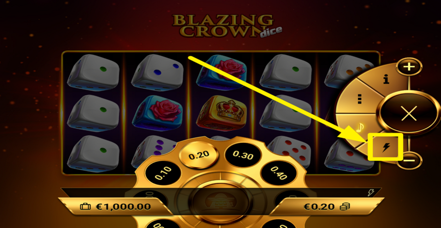 Blazing Crown Dice Turbo