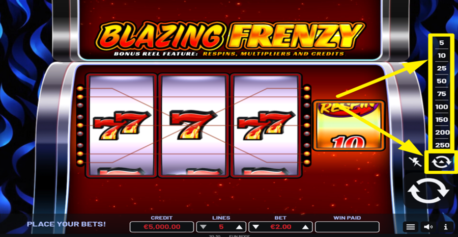Blazing Frenzy Autoplay