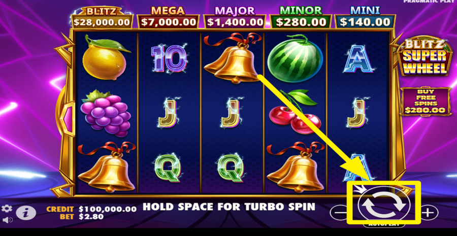 Blitz Super Wheel Spin