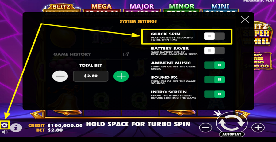 Blitz Super Wheel Turbo