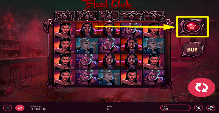 Blood Club Golden Bet