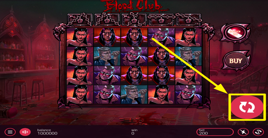 Blood Club Spin