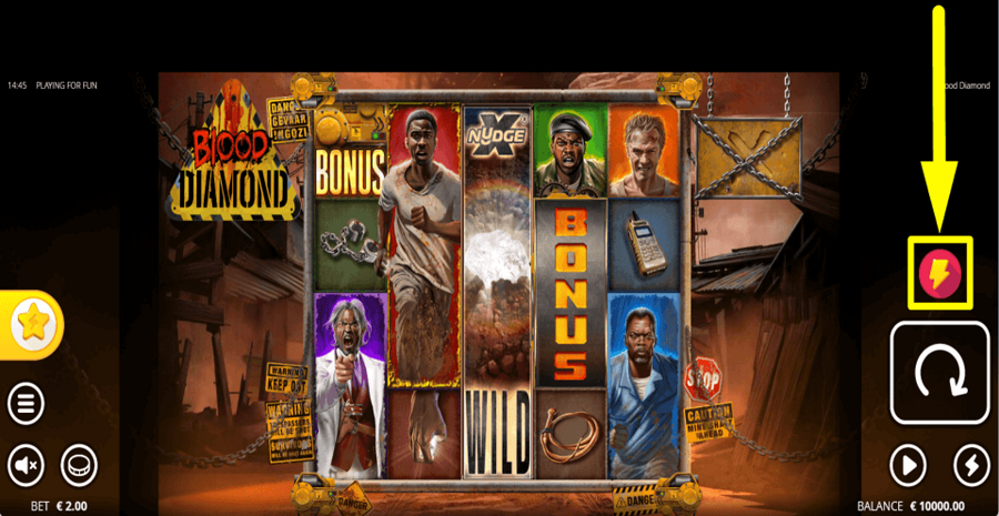 Blood Diamond Buy Feature