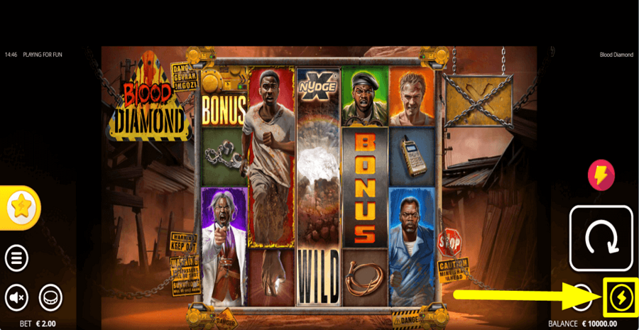 Blood Diamond Turbo Feature