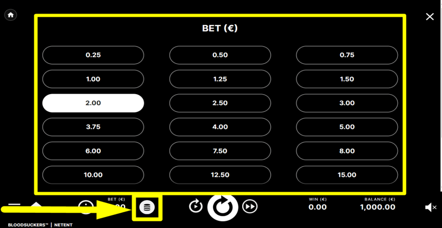 Blood Suckers Bet Value