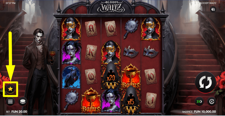 Bloody Waltz Buy Feature