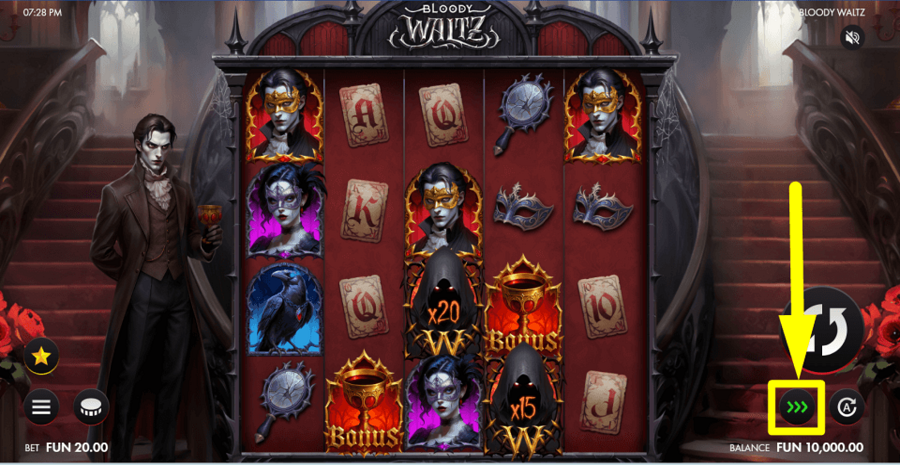 Bloody Waltz Turbo Feature