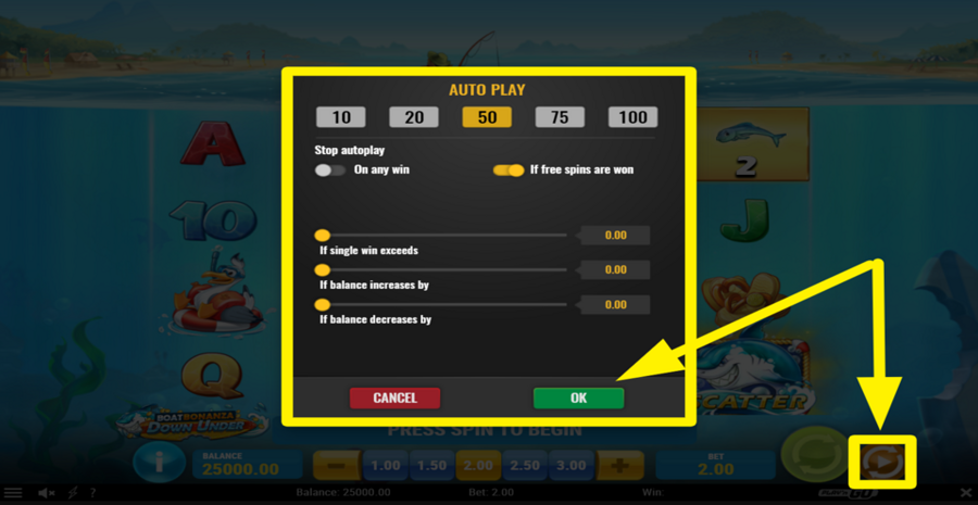 Boat Bonanza Down Under Autoplay