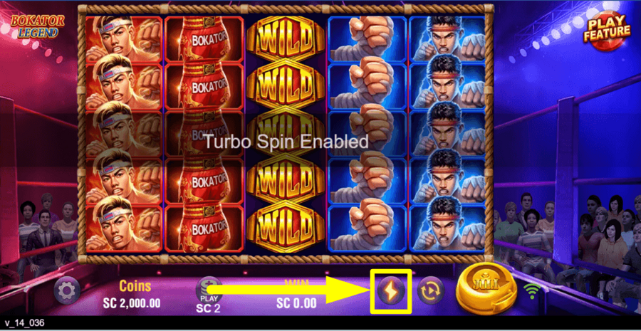 Bokator Legend Turbo Feature