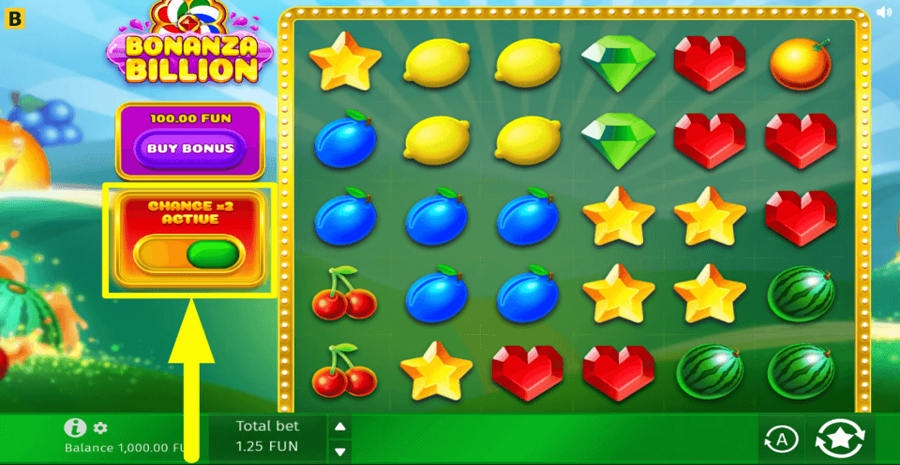 Bonanza Billion Chance Feature